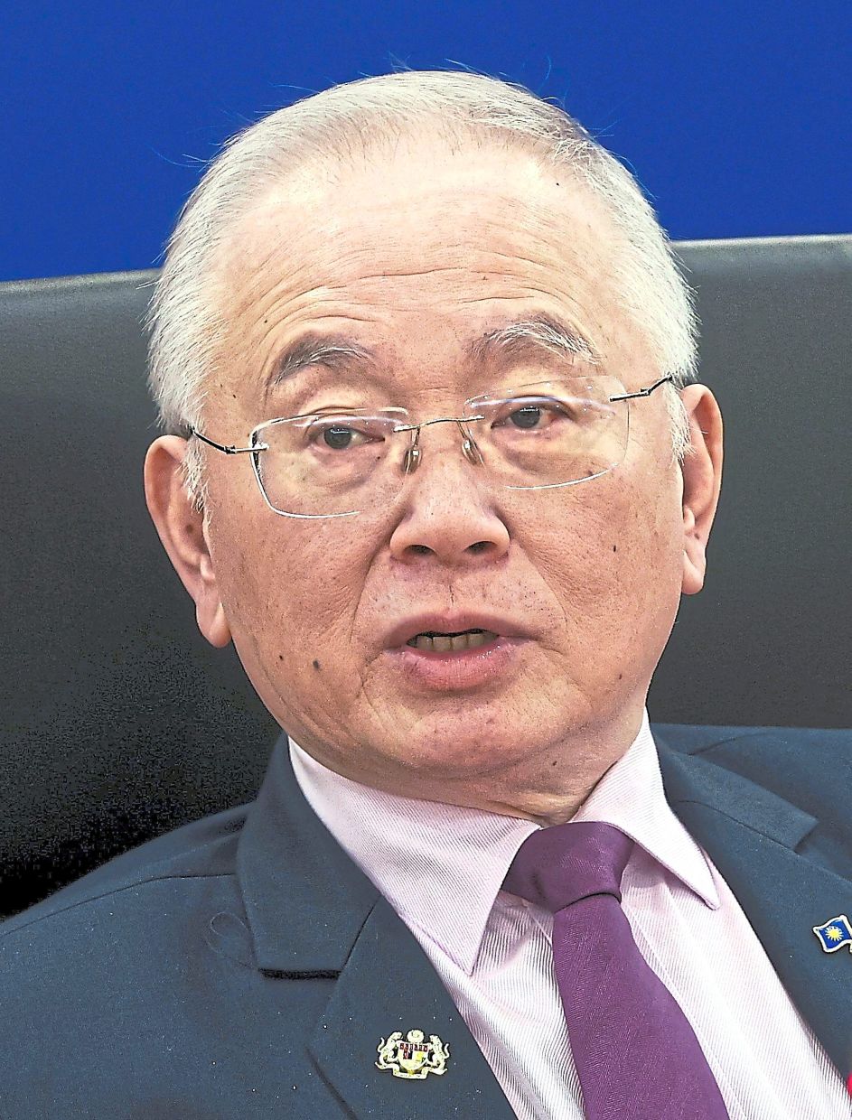 MCA president Datuk Seri Dr Wee Ka Siong. — CHAN TAK KONG/The Star