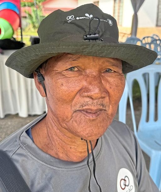 Villager Muhammad Fuad says selling bamboo provides him with an additional source of income.