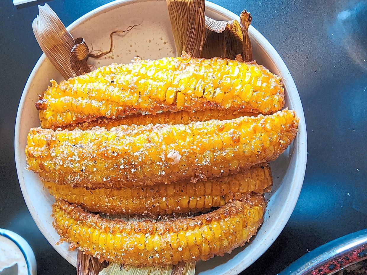 Sunny, flavourful and sweet, the corn ribs are a triumph. — ABIRAMI DURAI/The Star