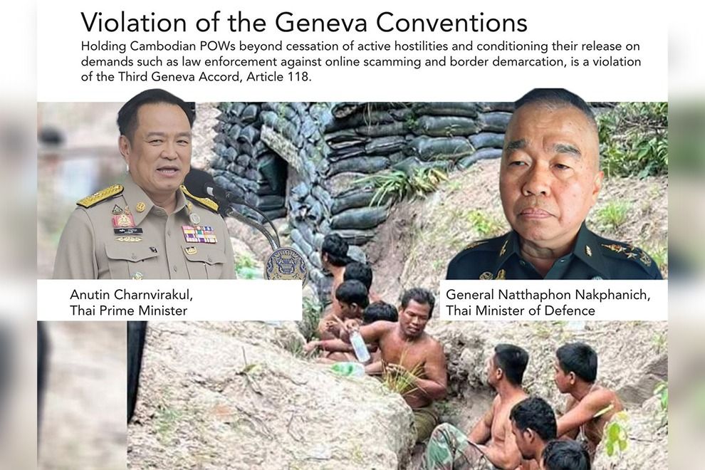 Red Cross urged to monitor ‘continued, illegal’ detention of 18 Cambodian soldiers