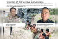 Cambodian, US citizens highlight ‘continued, illegal’ detention of 18 Cambodian soldiers