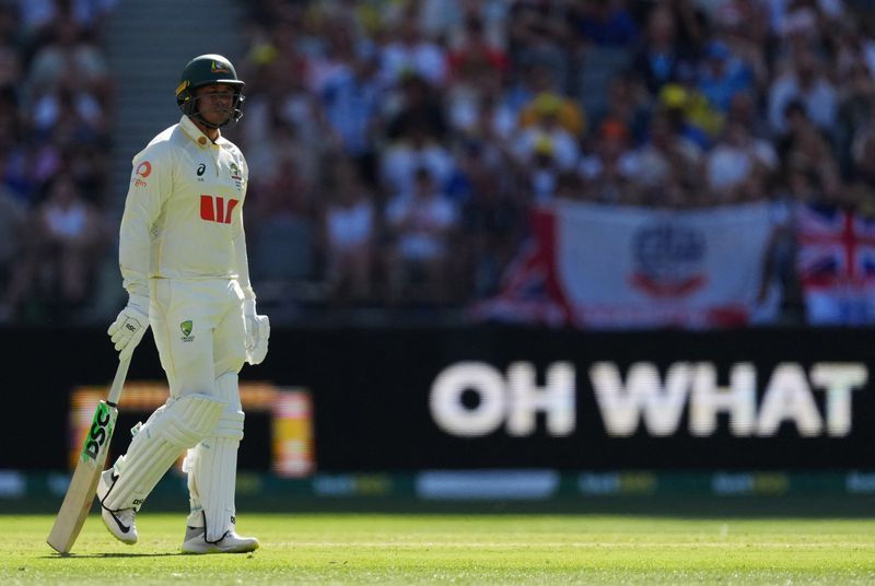 Cricket-Australia opener Khawaja ruled out of second Ashes test