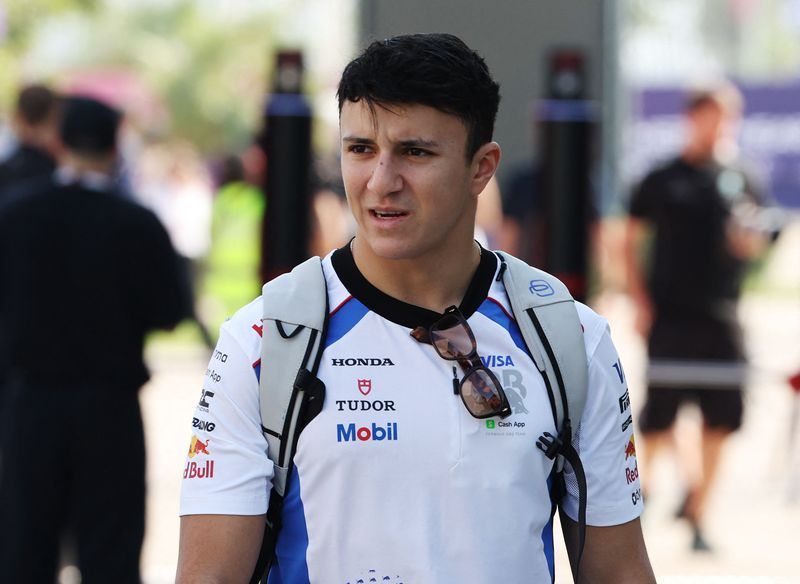 Motor racing-Hadjar replaces Tsunoda in Red Bull's 2026 lineup