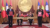 Laos, Vietnam agree to cement ties, sign 12 cooperation agreements