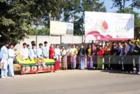 Independent candidate Win Kyaw holds campaign rally in Myanmar's Taunggyi Township