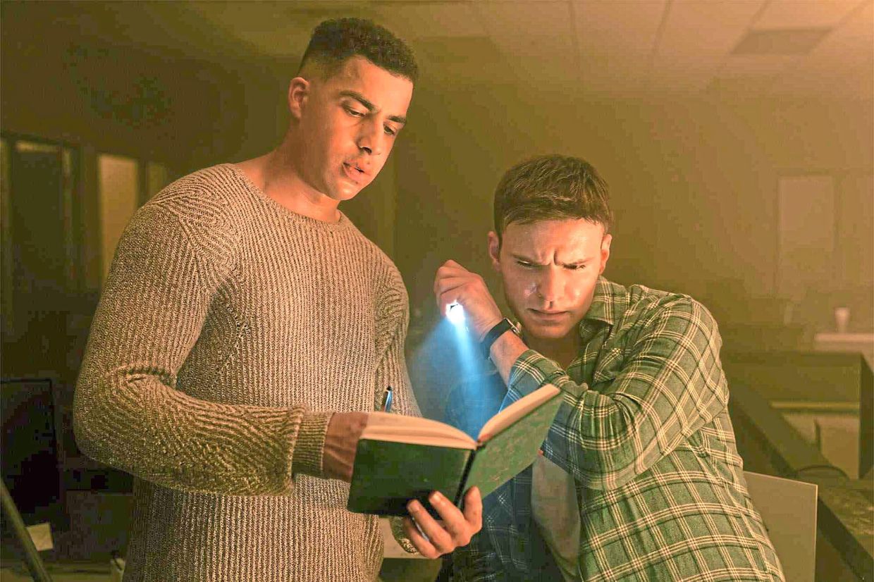 'Yes, we're definitely channelling the Hardy Boys here. The investigators, not the wrestlers.'