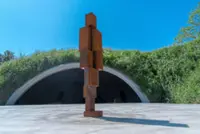 South Korean 'art cave' seamlessly blends life, art and nature