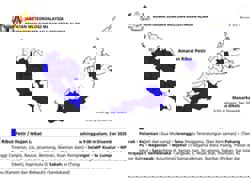 Thunderstorms, heavy rain forecast across Peninsular Malaysia until 9pm