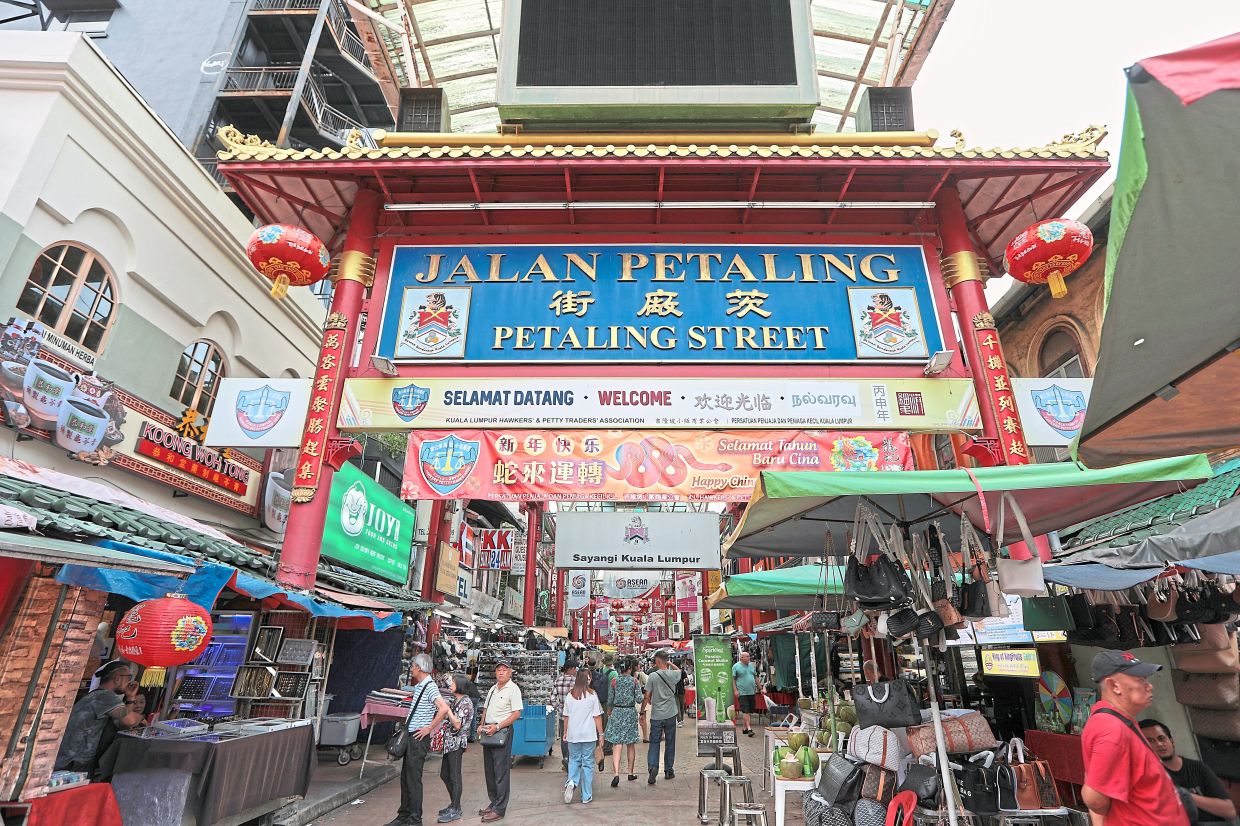 Petaling Street is popularly known as the capital’s Chinatown.