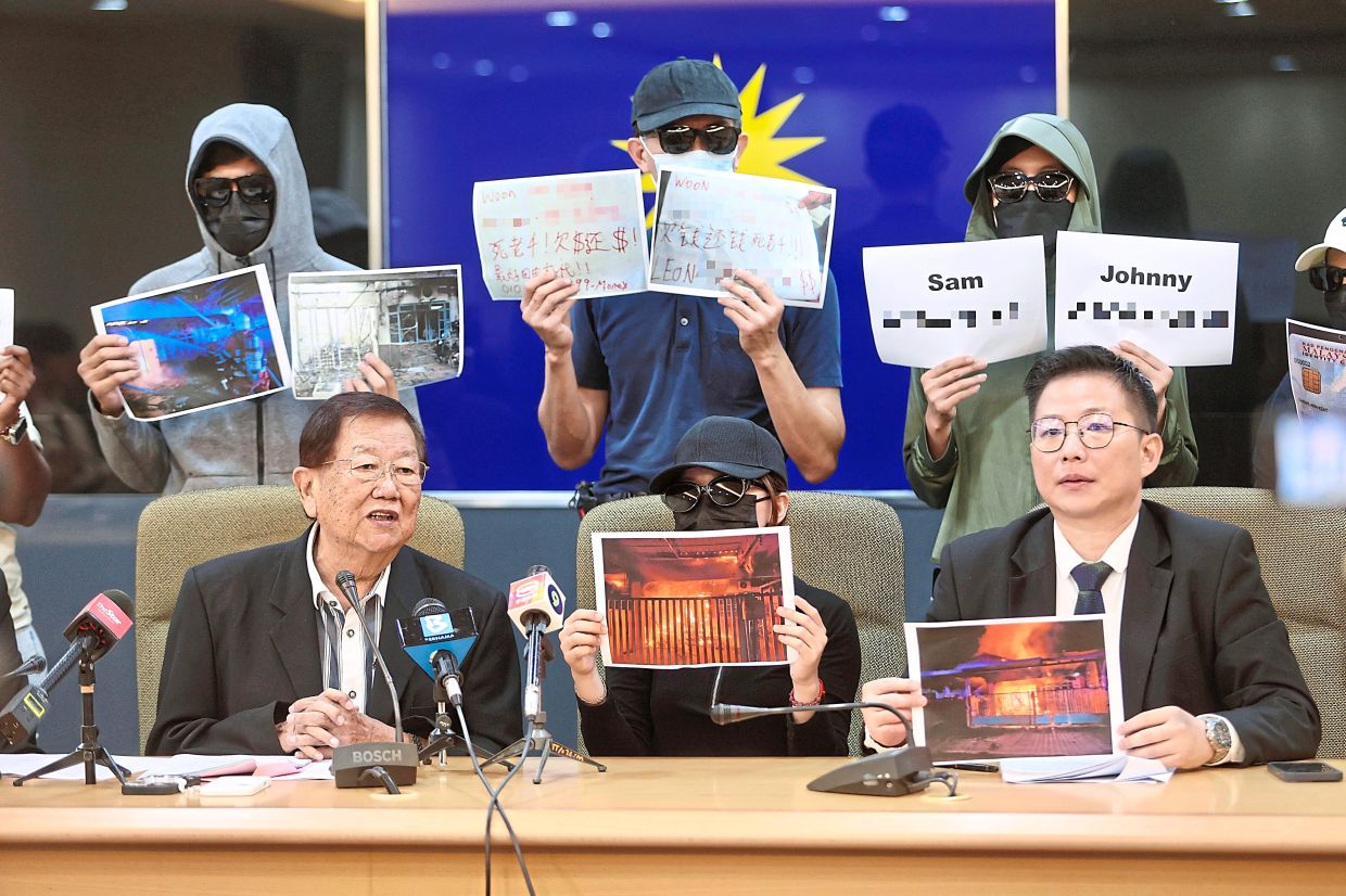 House burnt down – for a loan he did not take