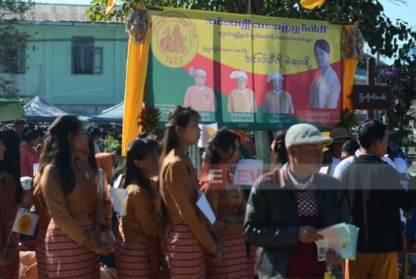 Inn National League opens election campaign with victory billboard ceremony