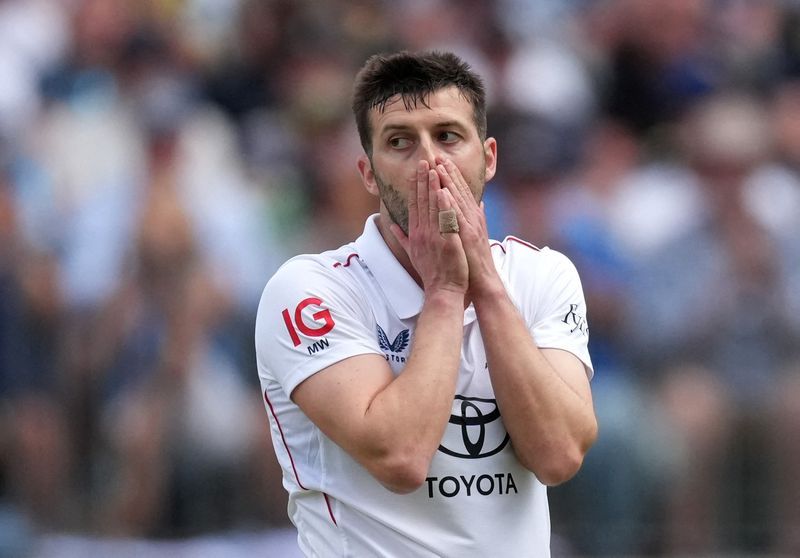 Cricket-England's Wood a doubt for third Ashes test due to knee injury