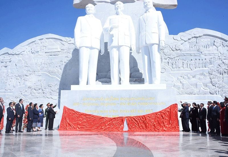 Laos-Vietnam Friendship Park inaugurated in Vientiane