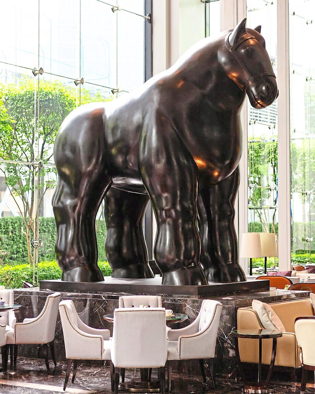 Raba says that hotel operators have to think about restaurants from the ground up, including design elements as well. Pictured here is St Regis’ Drawing Room. — Marriott International