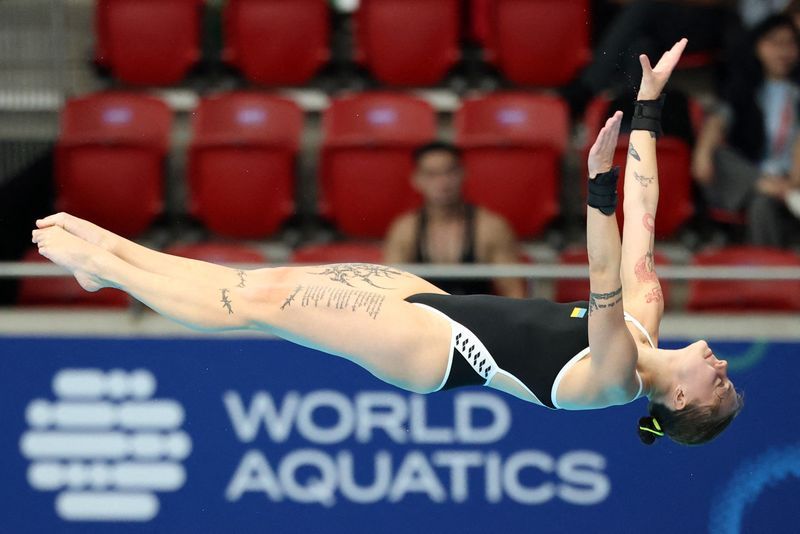 Diving-Ukraine strips Lyskun of titles after Russia switch