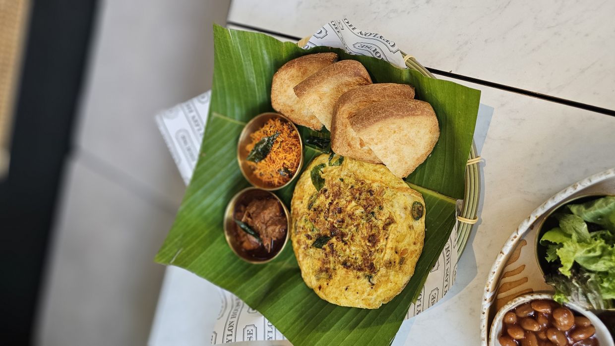 Abbi says third-party operators that come in and run restaurants can be more authentic in the food they offer, like these Sri Lankan dishes at Ceylon House. — Ceylon House