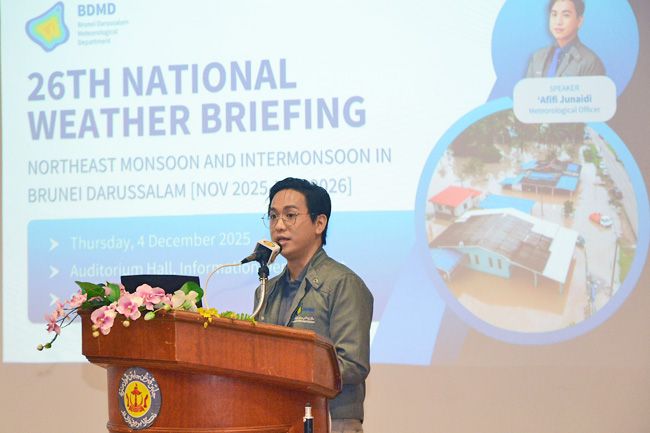 Extended monsoon expected until March: Brunei meteorological department