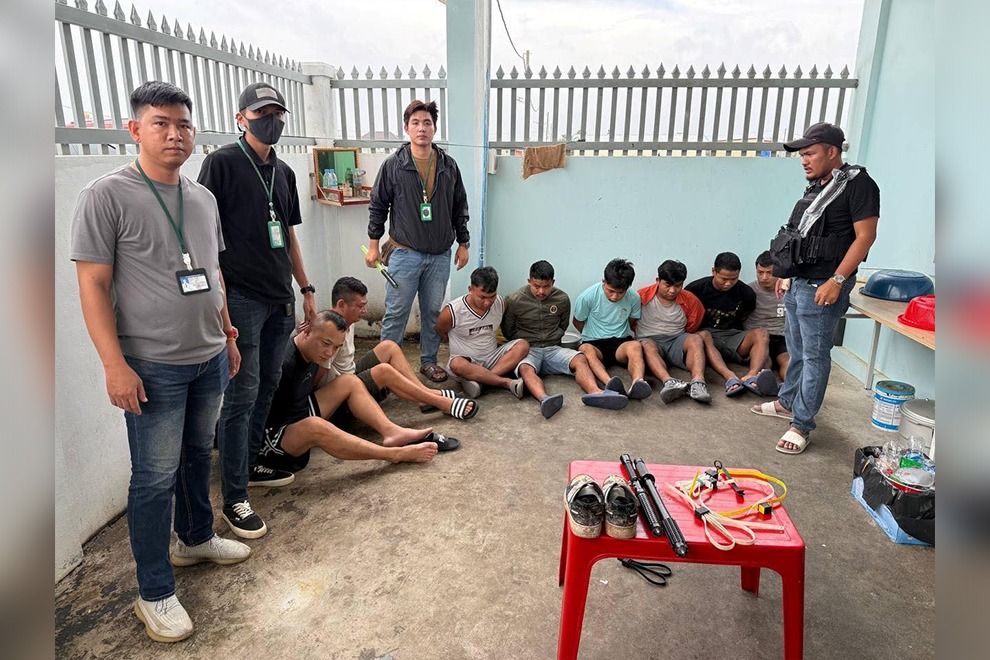 Chinese, Myanmar nationals arrested, Chinese kidnapping victims rescued in Svay Rieng, Cambodia