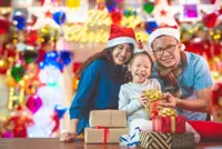 A colourful twist on Christmas