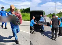 Blind woman crawls through jungle for two days after daughter dies in hut