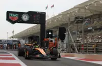 Motor racing-Norris quicker than Verstappen in Abu Dhabi practice, Piastri lags