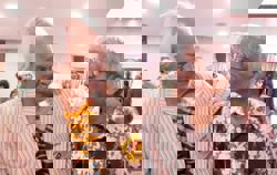 Two who cheated air-crash death 48 years ago