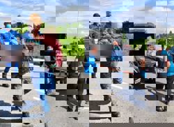 Blind woman crawls through jungle for two days after daughter dies in hut