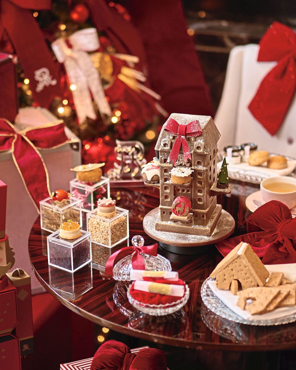 The Drawing Room presents the 12 Days of Christmas Afternoon Tea, featuring 12 handcrafted sweet and savoury creations.