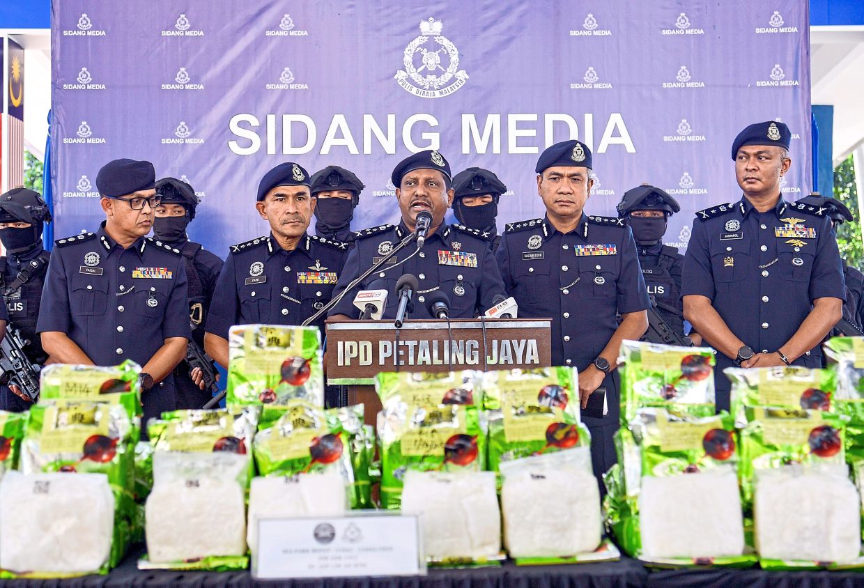 Ex-cop held in drug bust