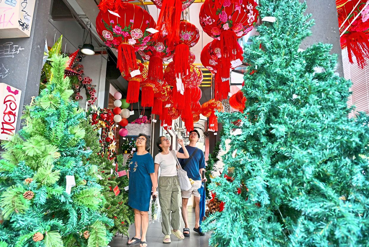 Festive shopping in full swing