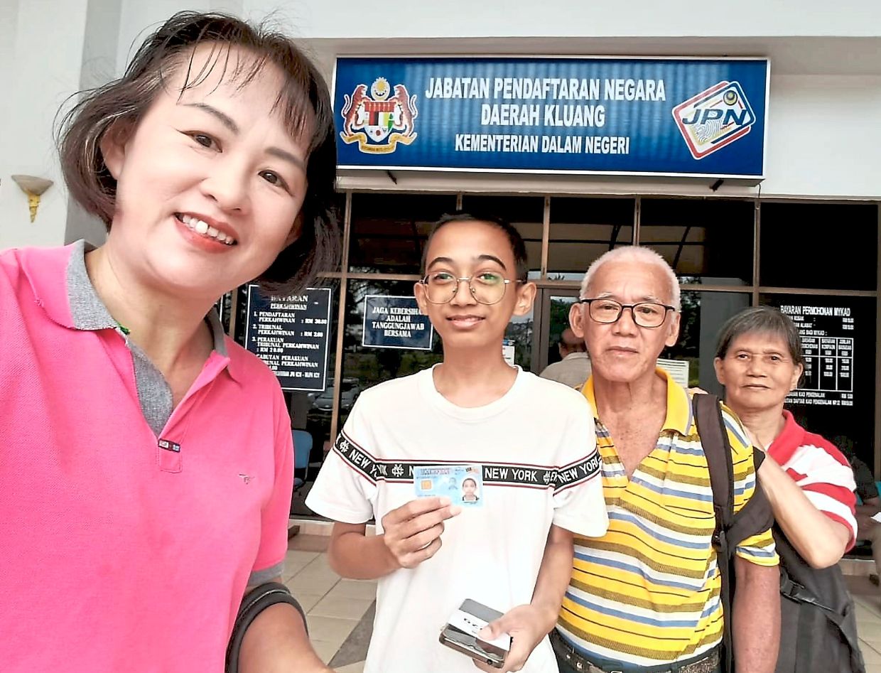 Birthday boy gets gift of citizenship