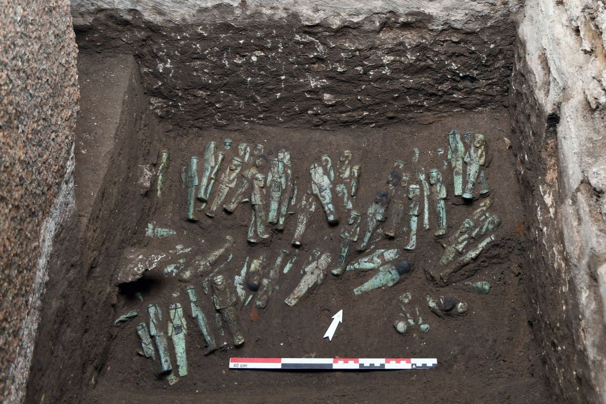 'Amazing' figurines find in Egyptian tomb solves mystery