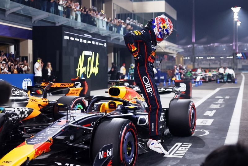 Motor racing-Verstappen on pole for F1's Abu Dhabi title-decider