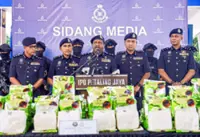 Ex-cop held in drug bust