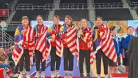 Adelia leads women to silver at worlds, ends debut campaign on high
