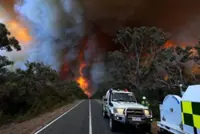 Hot winds fan dozens of bushfires across eastern Australia