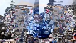 China motorcyclist fulfils woman’s wish by honouring dead son at Tibet’s sacred stone