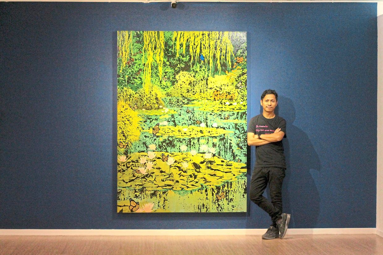 'I was struck by the idea of someone devoting 43 years to cultivating a sanctuary, season after season,' says Najib about visiting Monet's gardens in Giverny, France. Photo: The Star/M. Irsyad 