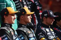 Motor racing-F1 title contenders shake hands before the gloves go on