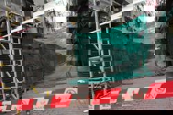 Scaffolding nets removed across Hong Kong as firms seek to meet three-day deadline