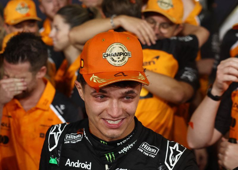 Motor racing-I did it my way, says emotional champion Norris