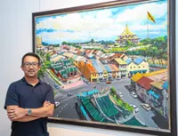 A canvas called Kuching