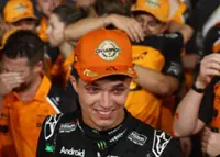 Motor racing-I did it my way, says emotional champion Norris