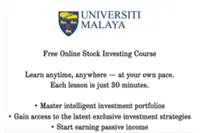 QuickCheck: Is a well-known local university hosting a week-long 'investment course'?