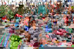 Residents seen fleeing from their homes as Thailand hits Cambodia border area with airstrikes again