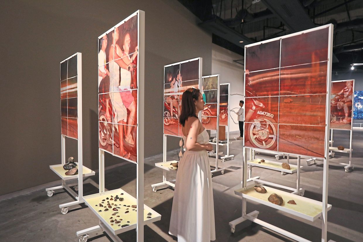'The Plantation Plot' exhibition at Ilham Gallery, showcasing 28 artists and collectives, attracted 41,000 visitors earlier this year. Photo: The Star/Low Lay Phon