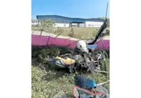 Microlight plane crashes, two injured