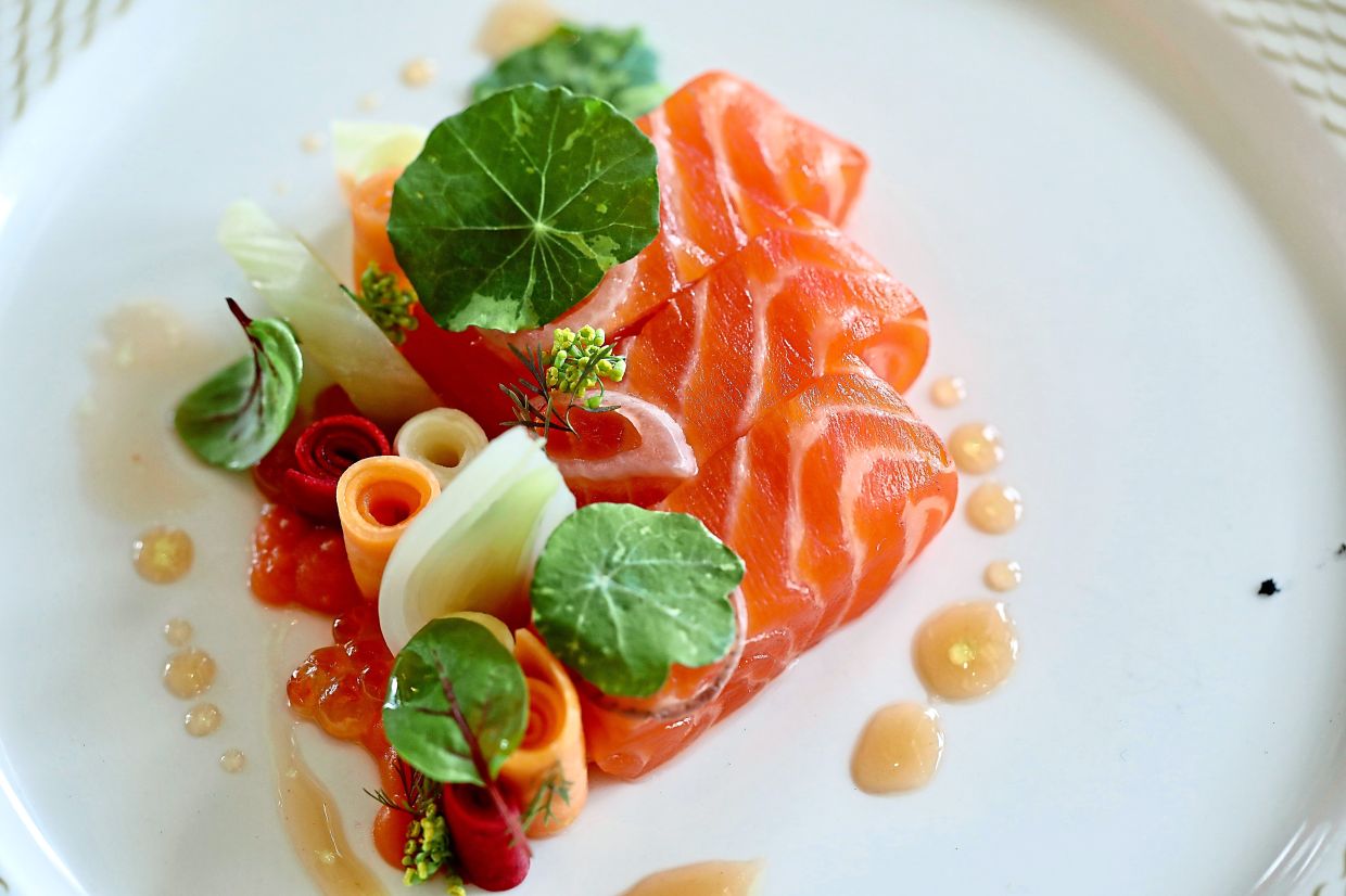 Ora King Salmon ‘Escabeche’.