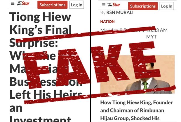 Beware of fake news site impersonating The Star