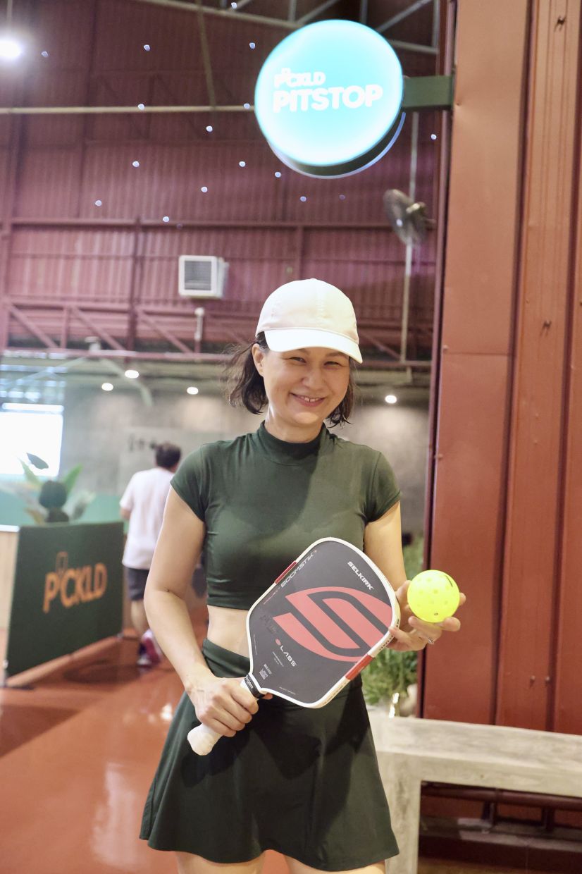 Sook Leng and her friends (not pictured) wanted to create an inclusive space where the entire family, including kids, could play pickleball together.